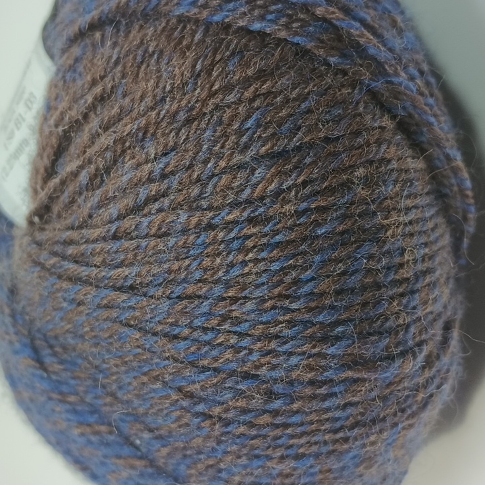 3/$15 Jojoland Melody Y48 Blue Brown Variegated 100% Wool 50g 200m 220yd 1 Skein - Picture 4 of 9